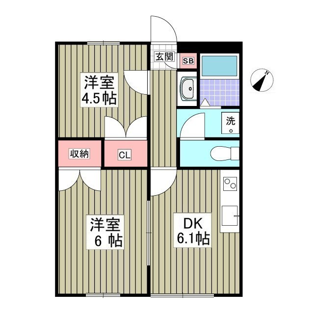 アークＢの間取り