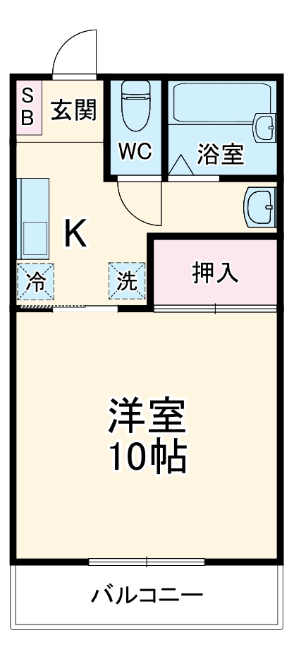 ミレニアムA&Tの間取り
