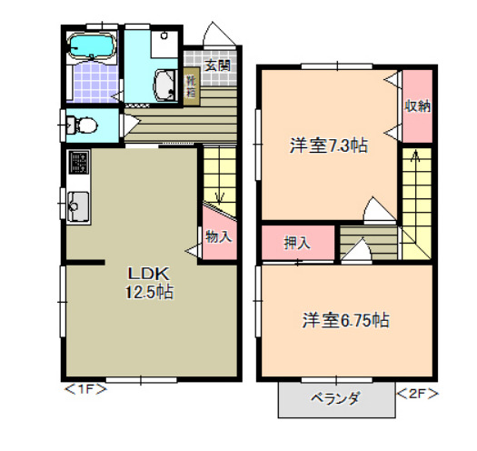 グリーンコーポの間取り