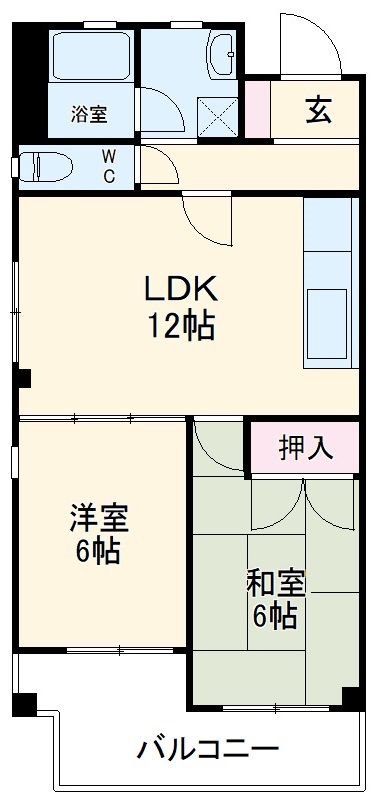 ファミーユ桜ヶ丘の間取り