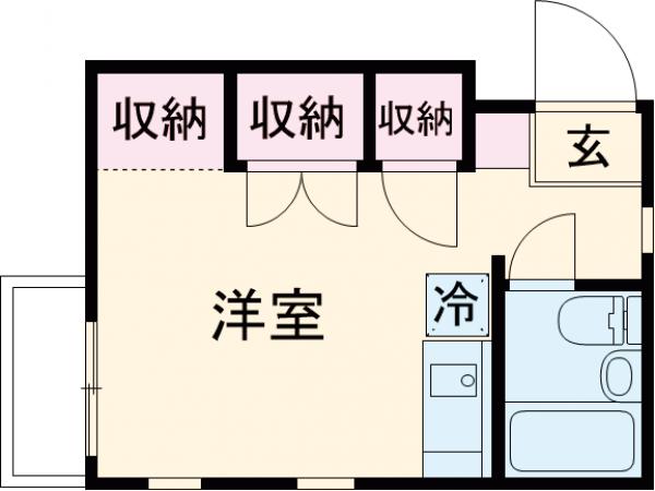 カーサジュリエッタの間取り