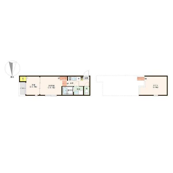 仮称)高畑五丁目Aコーポの間取り