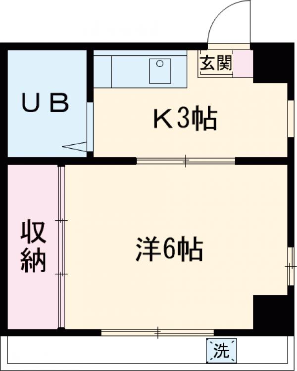メゾン角田の間取り