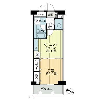 桜木町堂ノ下マンションの間取り