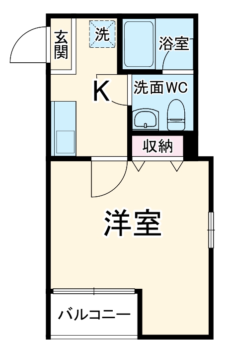 Hakusui幕張の間取り