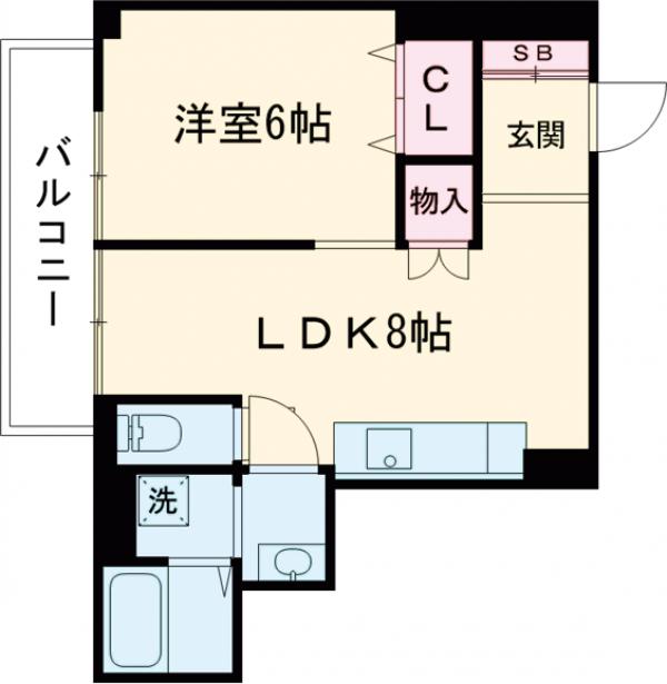 高円寺サマリヤマンションの間取り
