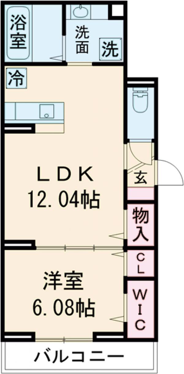 アヴァンス千住緑町の間取り