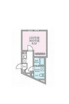 Ｒｅｂｅｒｔｙ宿河原の間取り
