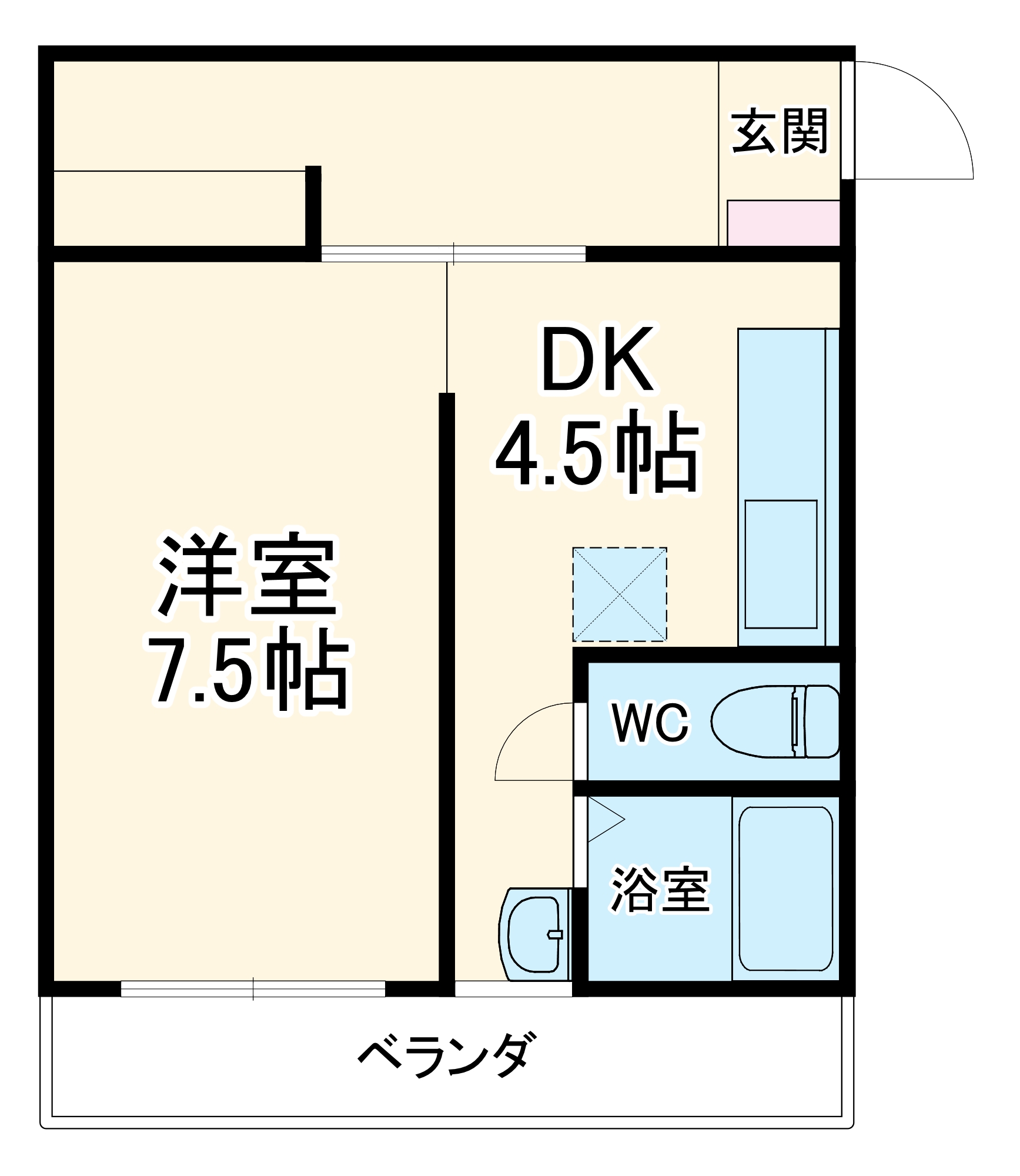 タリーズの間取り