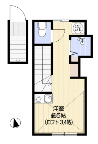 サラプリマベーラの間取り