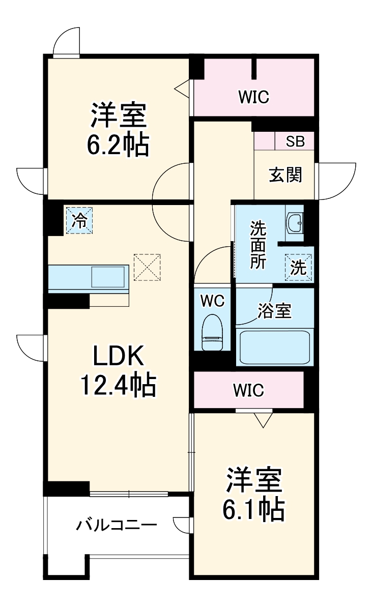 2/13 間取