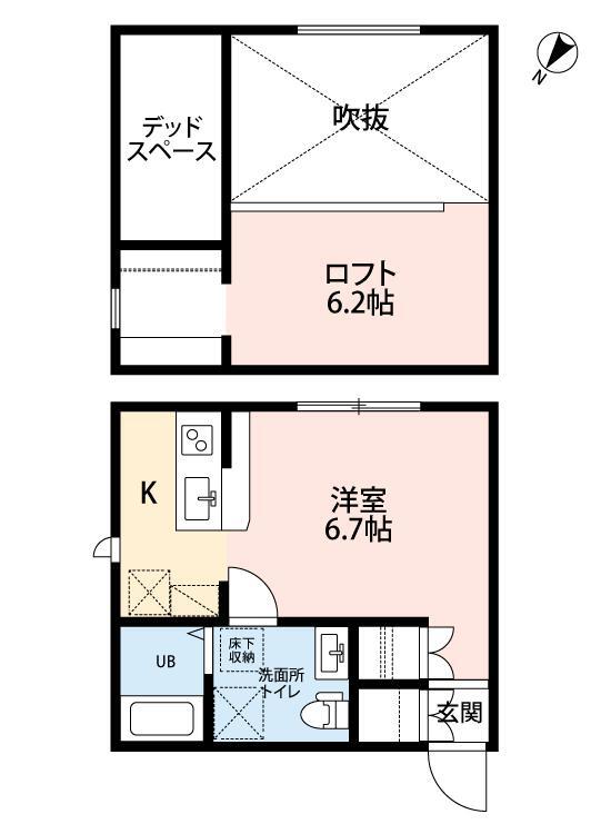 プリマ反町壱番館の間取り
