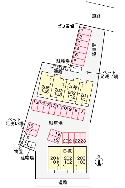 16/22 駐車場