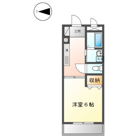 ハッピーヴィレッジの間取り
