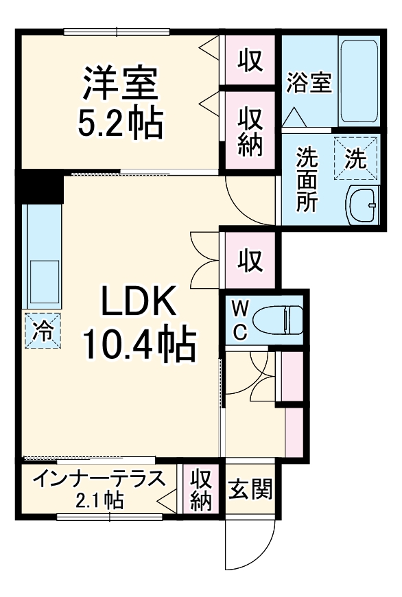 ラーバンコート大宮土屋の間取り