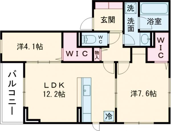 CASA de MaNa 吉祥寺 1 の間取り