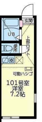 ユナイト弘明寺カールシュミットの間取り