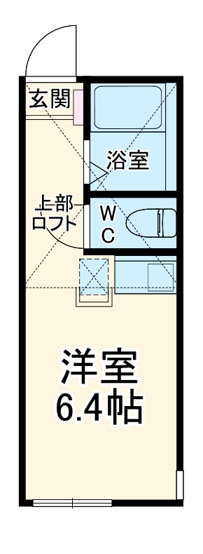 ユナイト弘明寺カールシュミットの間取り