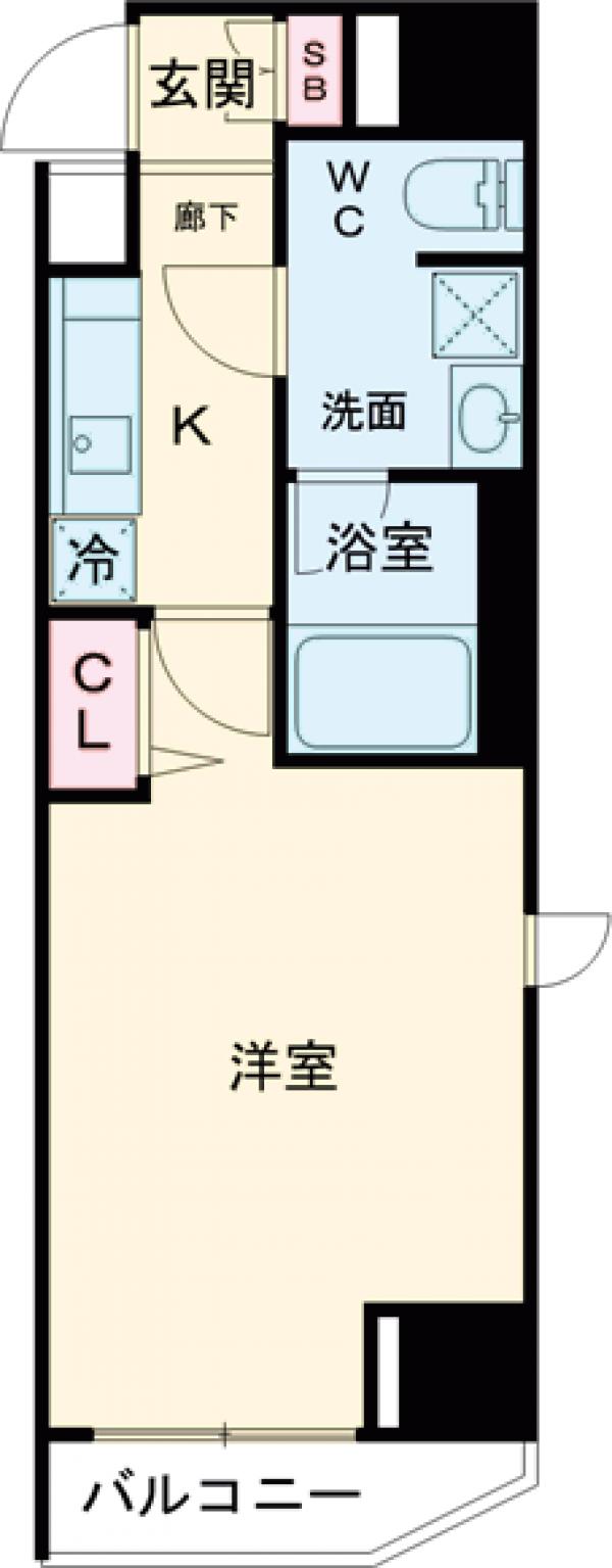 スクエアシティ東京保谷の間取り