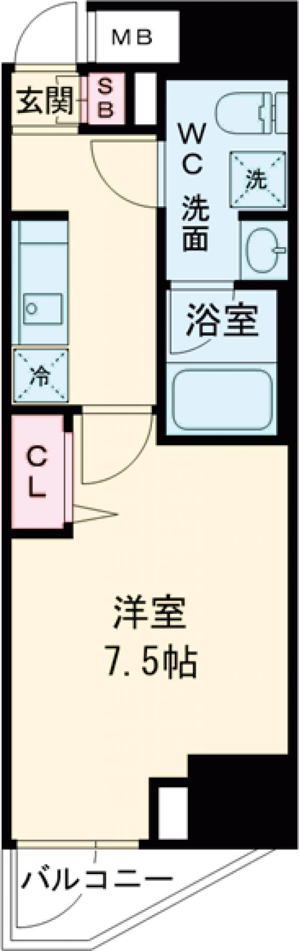 RELUXIA亀有の間取り