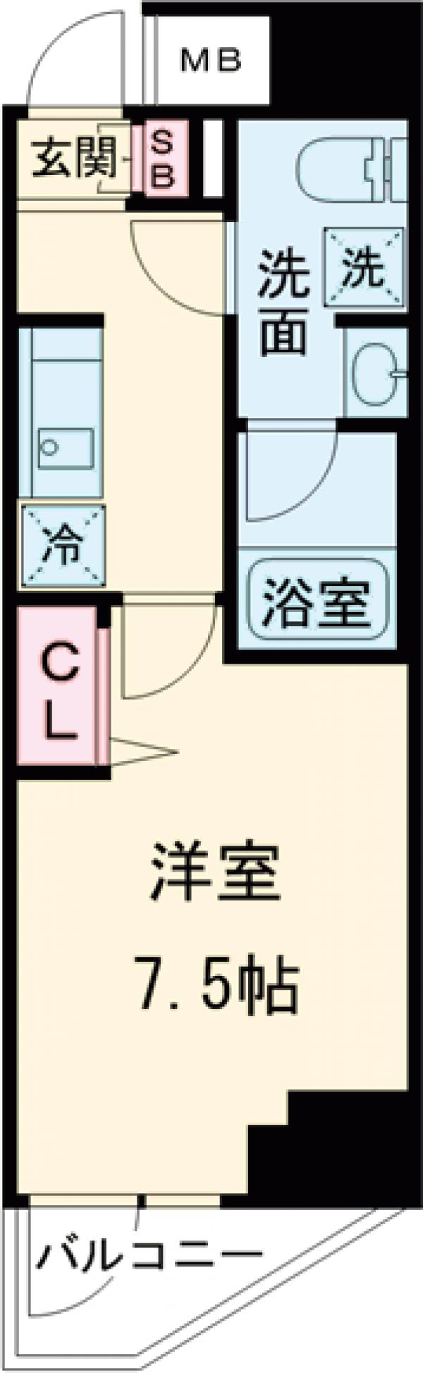 RELUXIA亀有の間取り