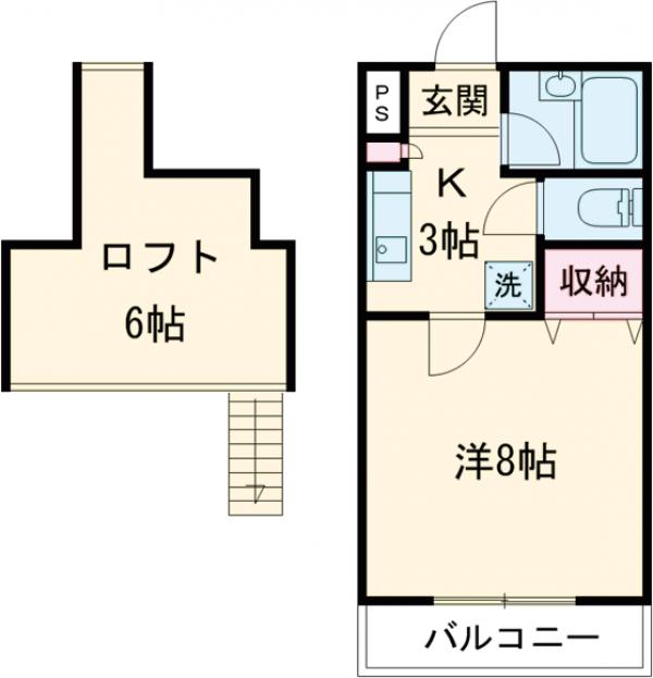 カーサベルデの間取り