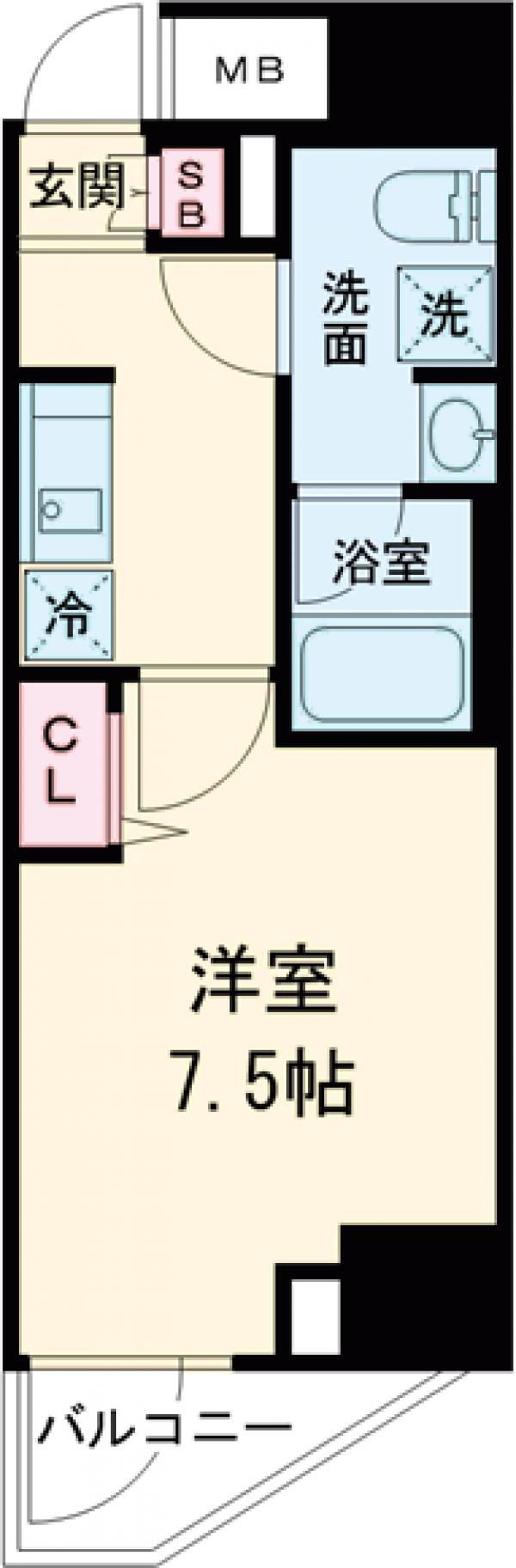 RELUXIA亀有の間取り