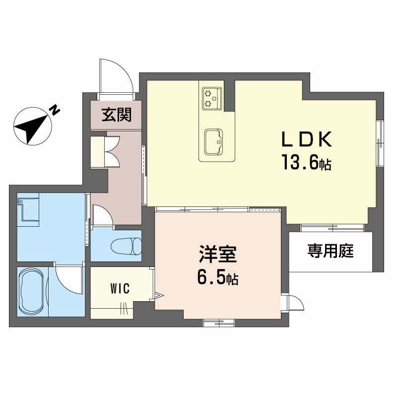 ＴＲＵＳＴ　ＭＡＩＳＯＮ　京の間取り