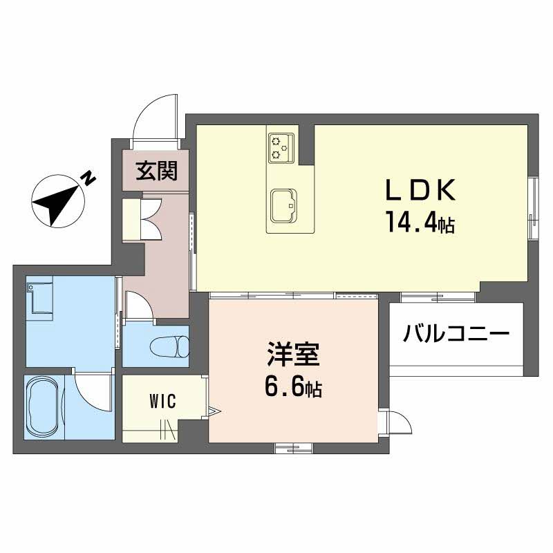 TRUST MAISON 京の間取り
