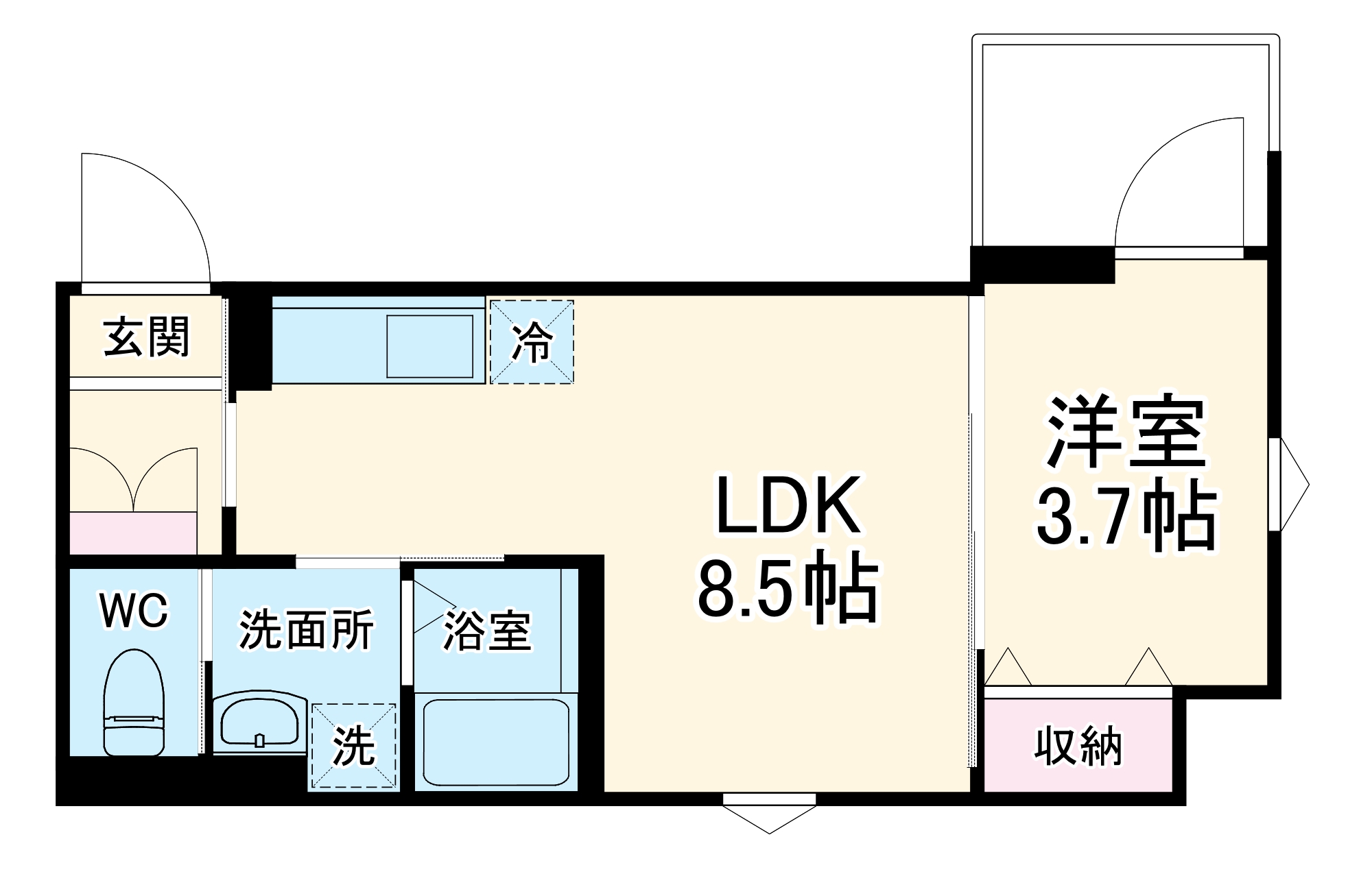 間取