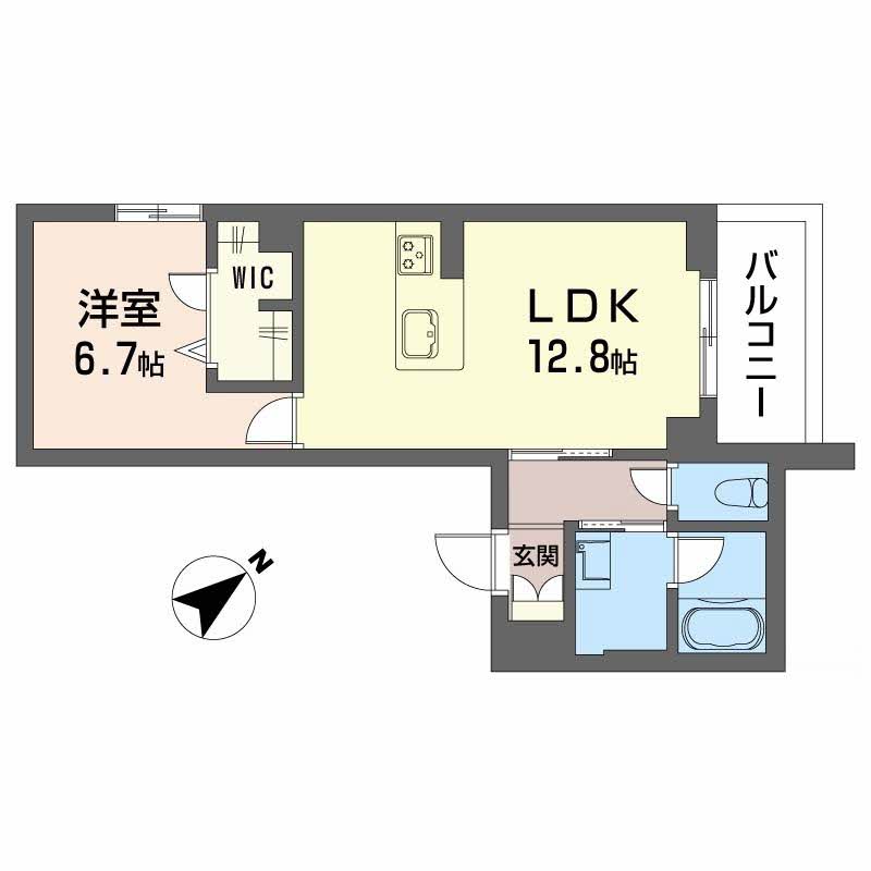 ＴＲＵＳＴ　ＭＡＩＳＯＮ　京の間取り