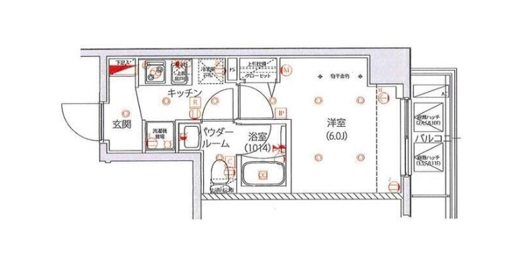 SS.Advance横濱末吉町の間取り