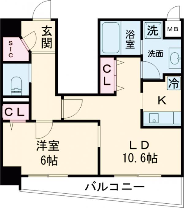 サンタグリュス武蔵小山の間取り