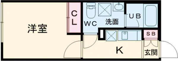 S-FORT大森山王の間取り