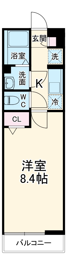 リブリ・クレアの間取り