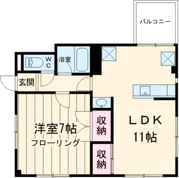 サイトウハイツの間取り