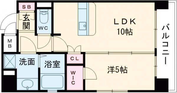 クリスタルグランツ京都西大路の間取り