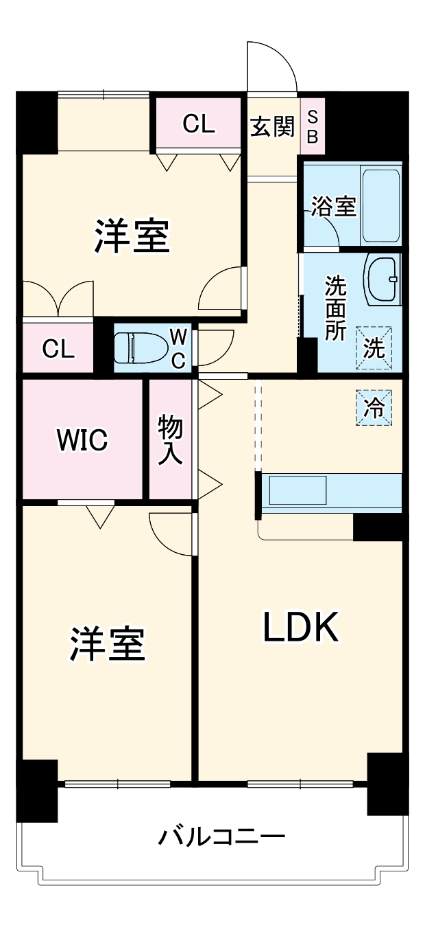 MYM千代田の間取り
