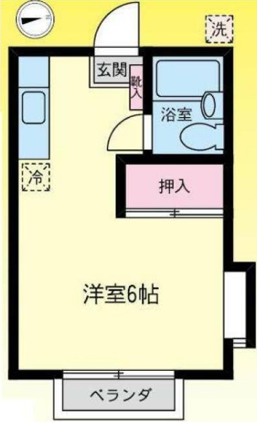 ヤナセハイツの間取り