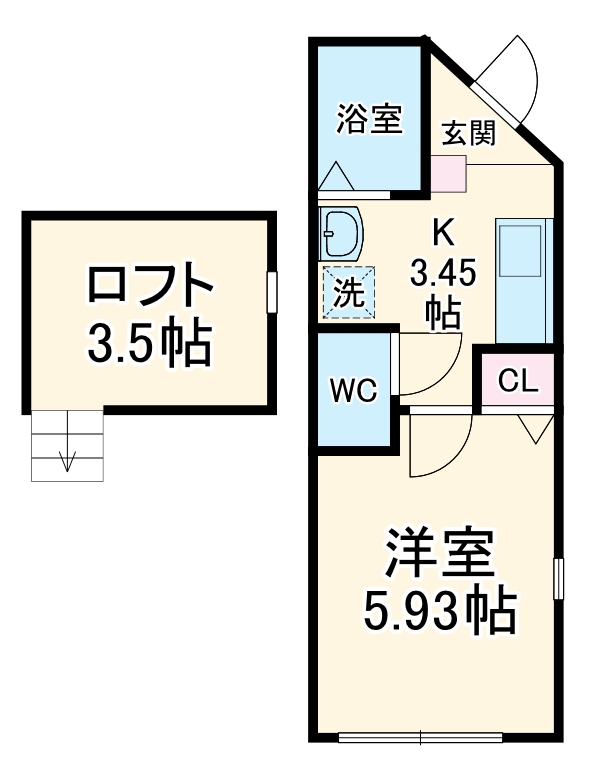 ベストフレンドの間取り