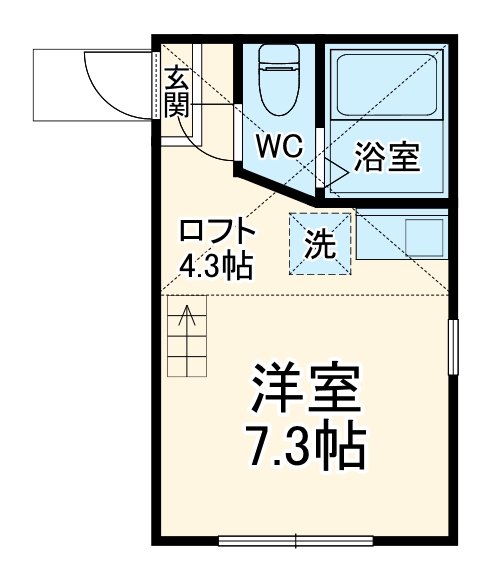 ユナイト追浜ローズウッドの間取り