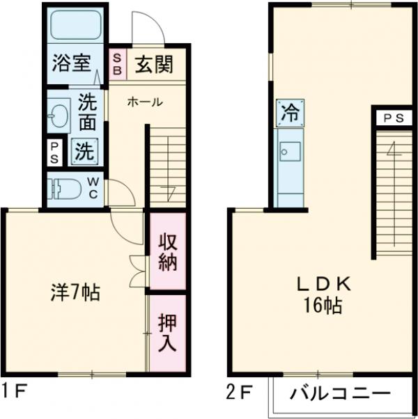 ヴィラ ルミエールの間取り