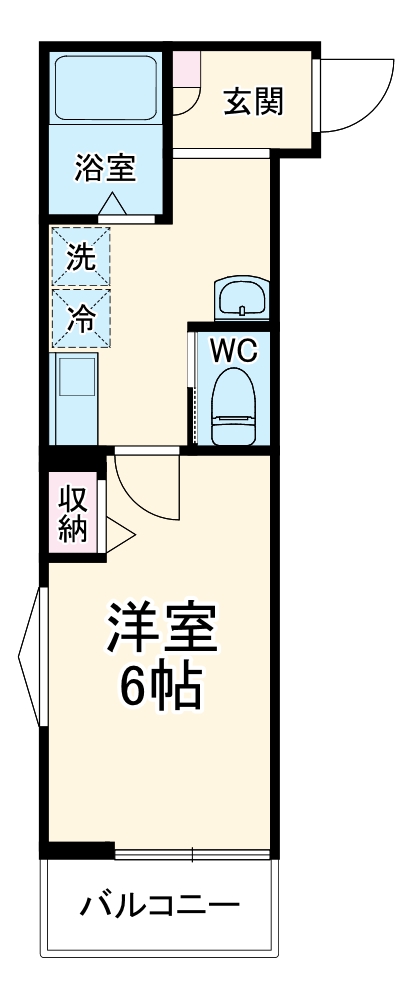 MELLAS西大宮Ⅳの間取り