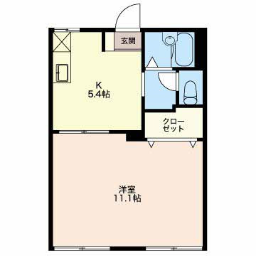 ヴィラージュひさのの間取り