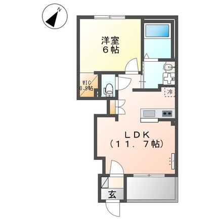 シャルールの間取り