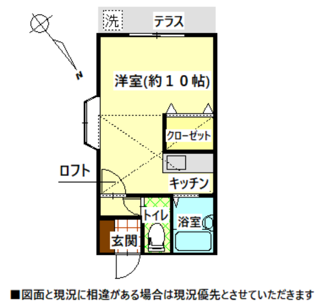和泉町アパートの間取り