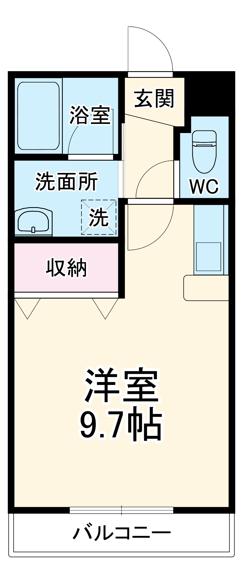 ラフルールの間取り