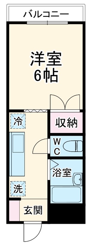 ロイヤルヒルズ石室の間取り