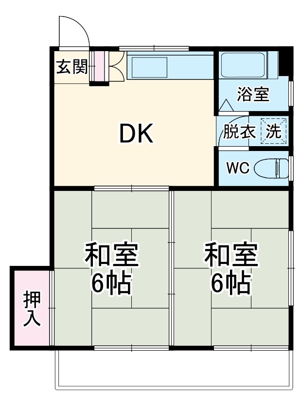 町野ビルの間取り