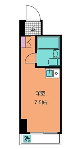 ライオンズマンション伊勢佐木長者町第2の間取り